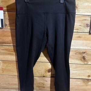 Lululemon black leggings size 20